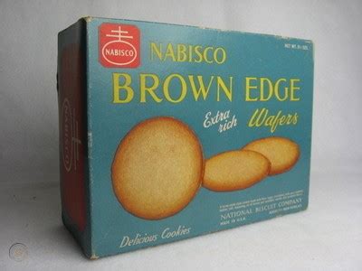 Brown edge wafer cookies nabisco. Things To Know About Brown edge wafer cookies nabisco. 